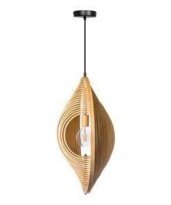 Remise ⭐ Vivabita Suspensions Suspension Vintage En Bois Brun 153 Cm 😀 -Luminaires Vintage Soldes suspension vintage en bois brun 153 cm 2