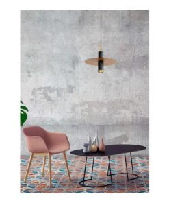 Nouveau 🎉 Lampea Suspensions Suspension Vintage En Métal Noir Ø 35 Cm ✨ -Luminaires Vintage Soldes suspension vintage en metal noir oe 35 cm 1