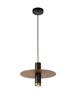 Nouveau 🎉 Lampea Suspensions Suspension Vintage En Métal Noir Ø 35 Cm ✨ -Luminaires Vintage Soldes suspension vintage en metal noir oe 35 cm 2