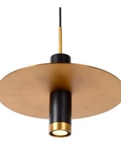 Nouveau 🎉 Lampea Suspensions Suspension Vintage En Métal Noir Ø 35 Cm ✨ -Luminaires Vintage Soldes suspension vintage en metal noir oe 35 cm 5